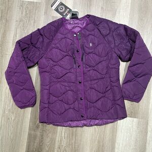 ON Women's Purple Puffer Jacket